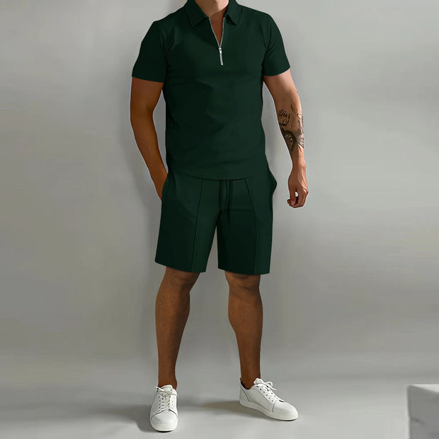 Icon Polo med shorts set